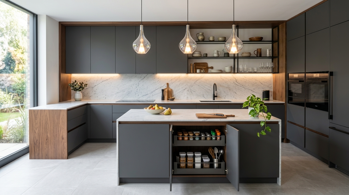 Modular Kitchen Cabinets